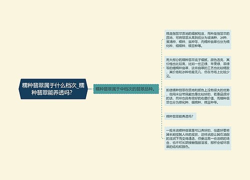 糯种翡翠属于什么档次_糯种翡翠能养透吗？