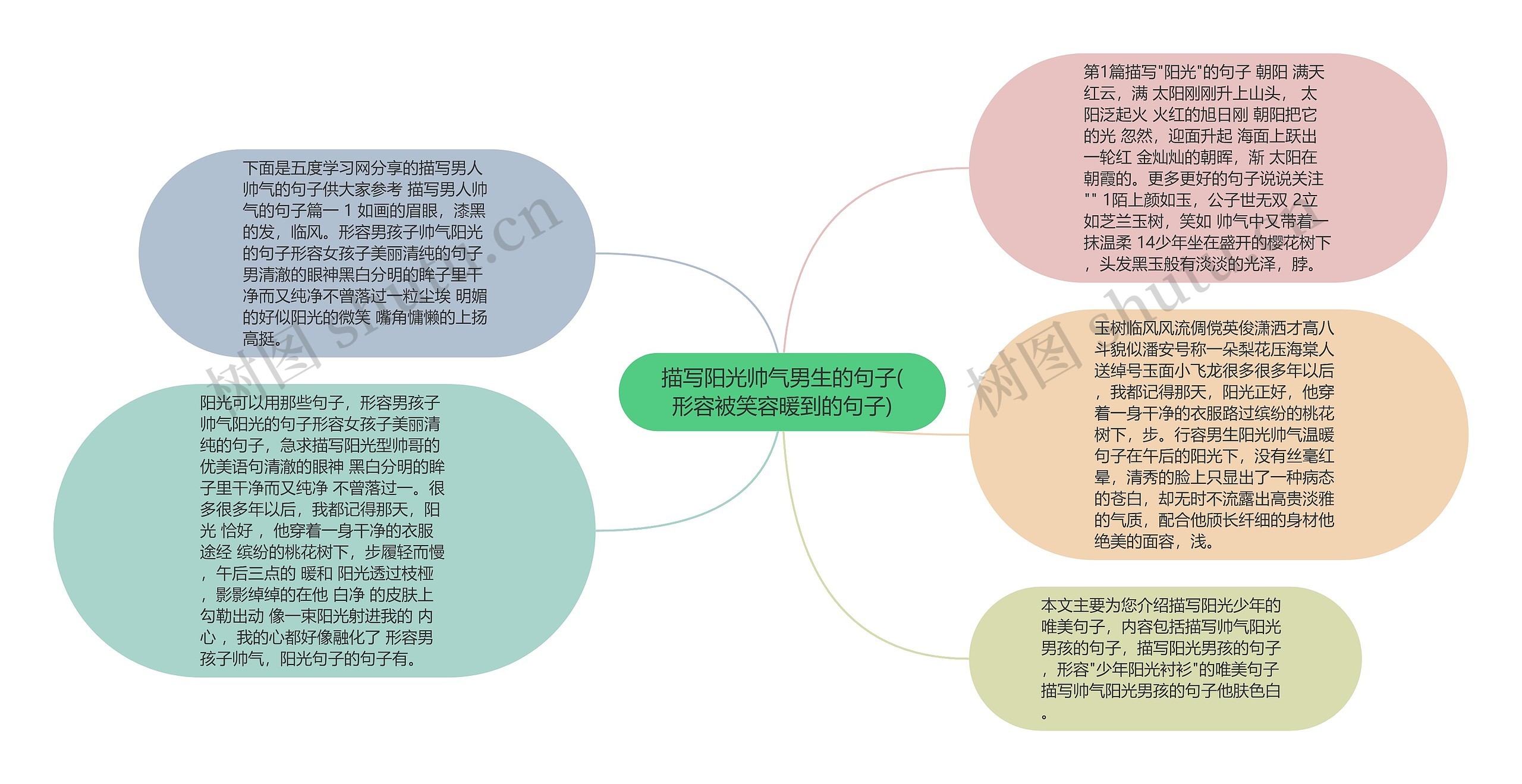 描写阳光帅气男生的句子(形容被笑容暖到的句子)