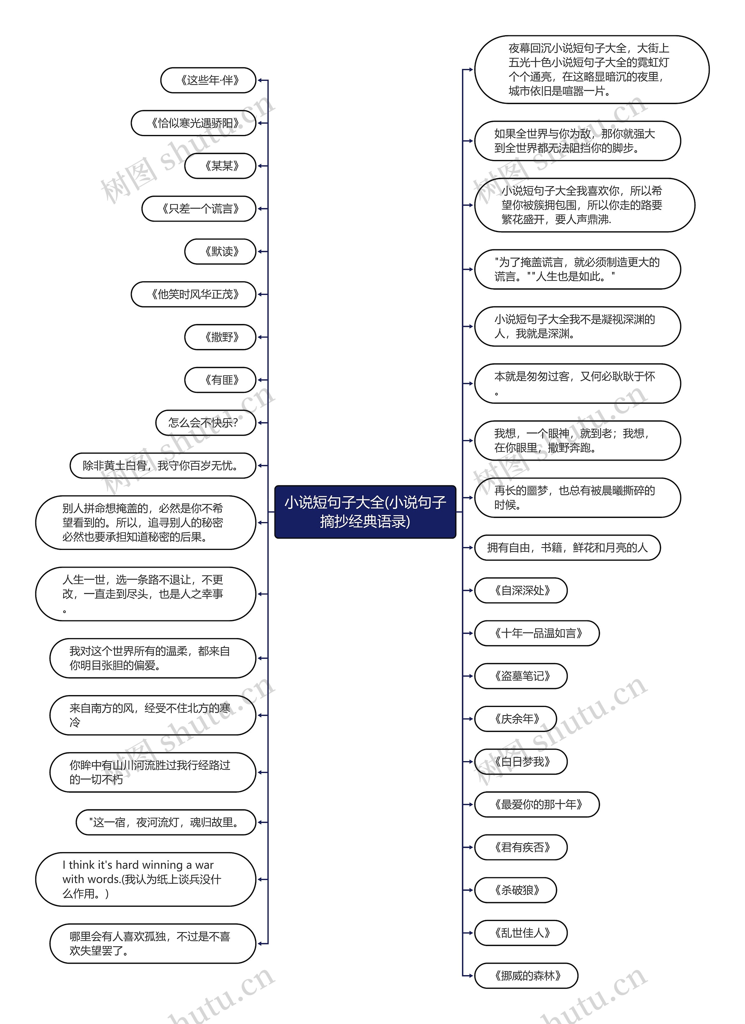 小说短句子大全(小说句子摘抄经典语录)