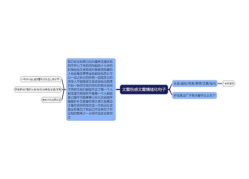 文案伤感文案情绪化句子