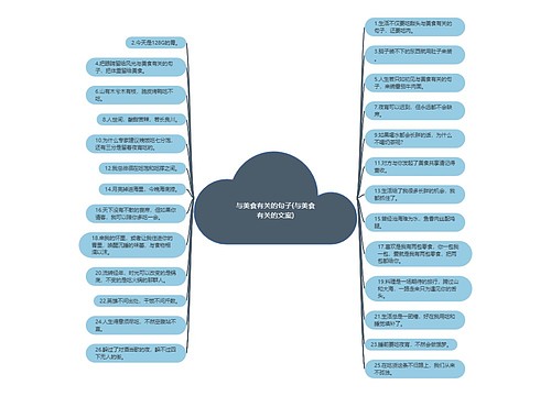 与美食有关的句子(与美食有关的文案)