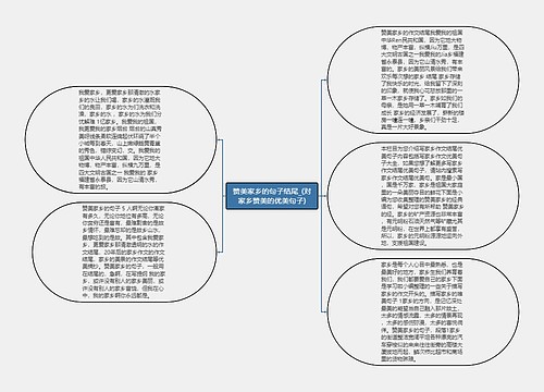 赞美家乡的句子结尾_(对家乡赞美的优美句子)