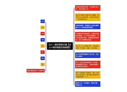 让人一眼惊艳的文案【让人一眼惊艳的文案配图】