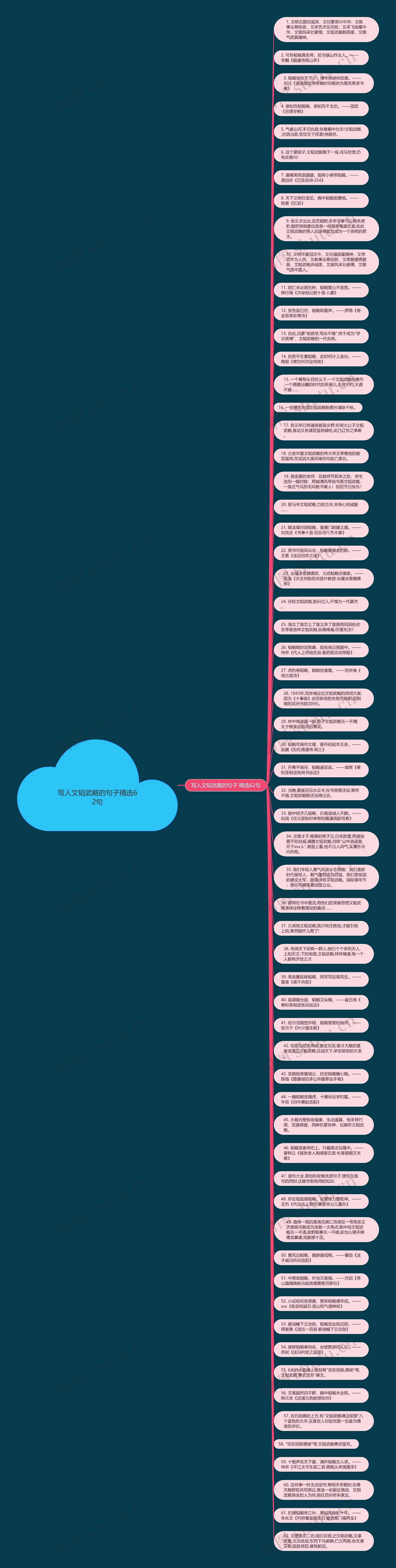 写人文韬武略的句子精选62句思维导图