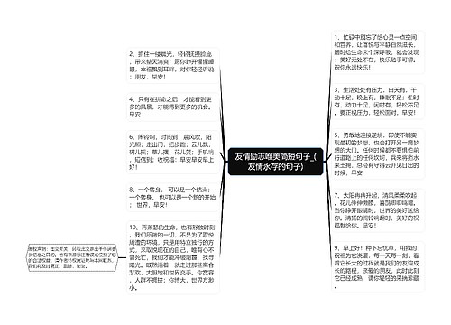 友情励志唯美简短句子_(友情永存的句子)