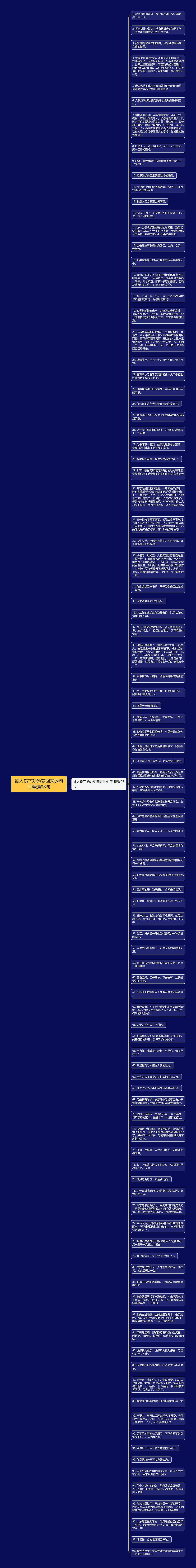 被人伤了劝她变回来的句子精选98句
