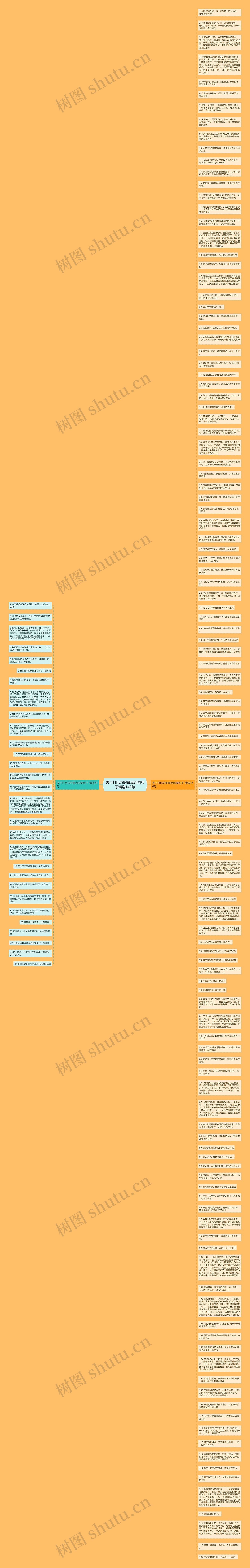 关于打比方的景点的词句子精选149句