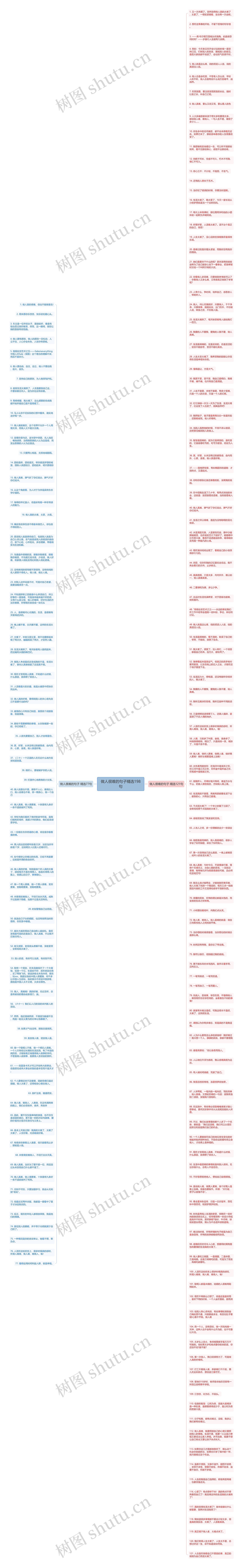 做人很难的句子精选198句思维导图
