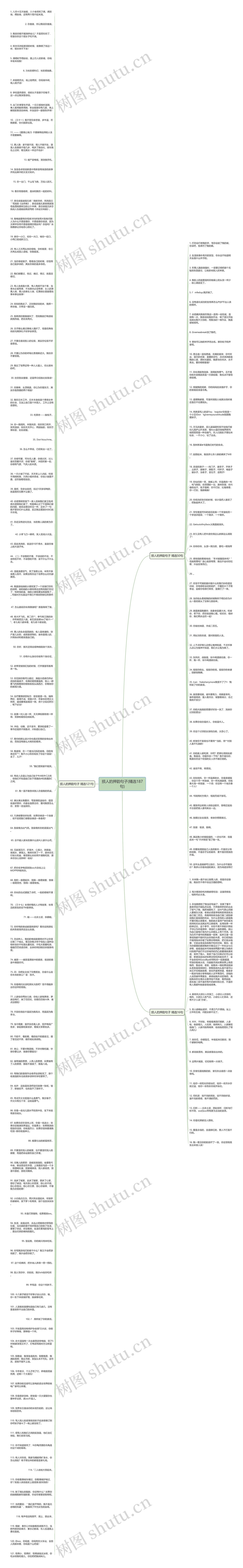 损人的押韵句子(精选187句)思维导图