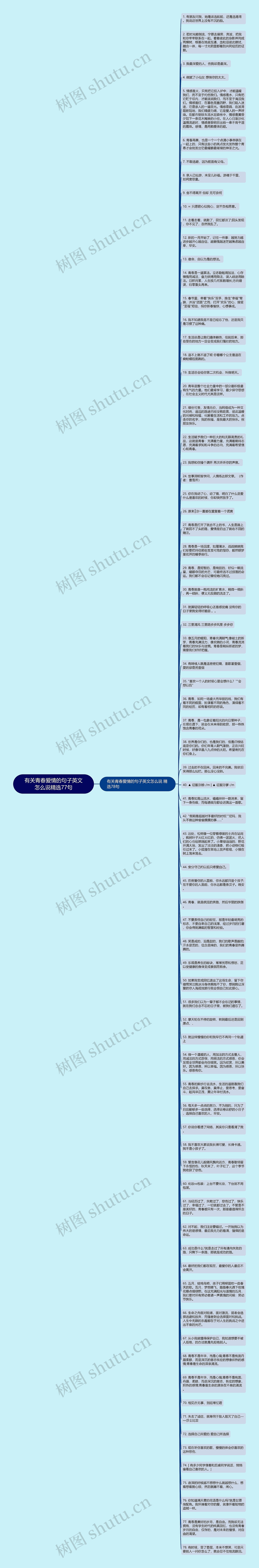 有关青春爱情的句子英文怎么说精选77句