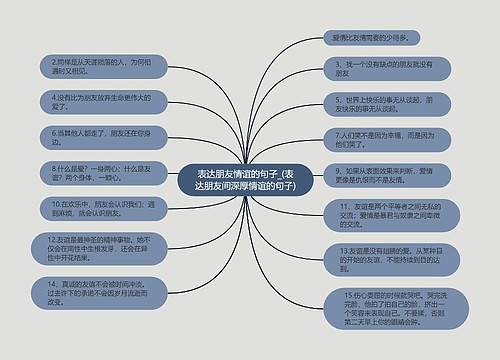 表达朋友情谊的句子_(表达朋友间深厚情谊的句子)