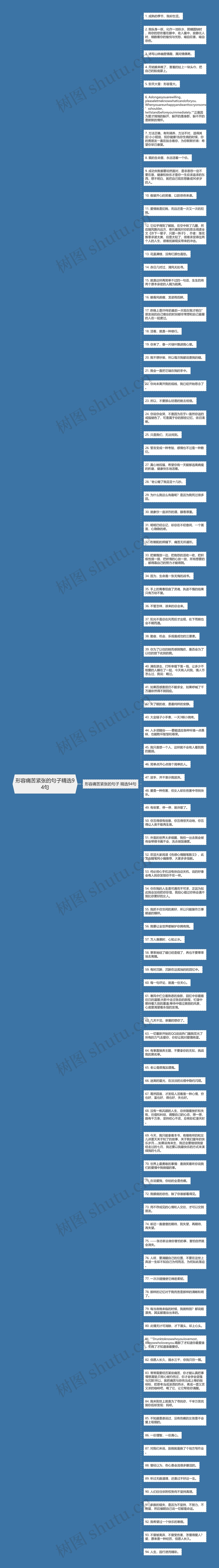 形容痛苦紧张的句子精选94句