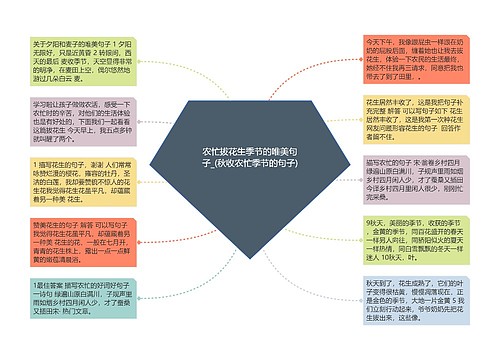 农忙拔花生季节的唯美句子_(秋收农忙季节的句子)