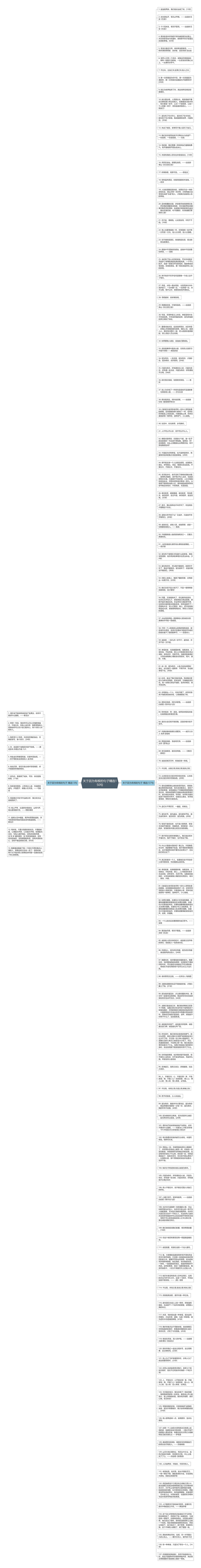 关于因为有根的句子精选150句思维导图