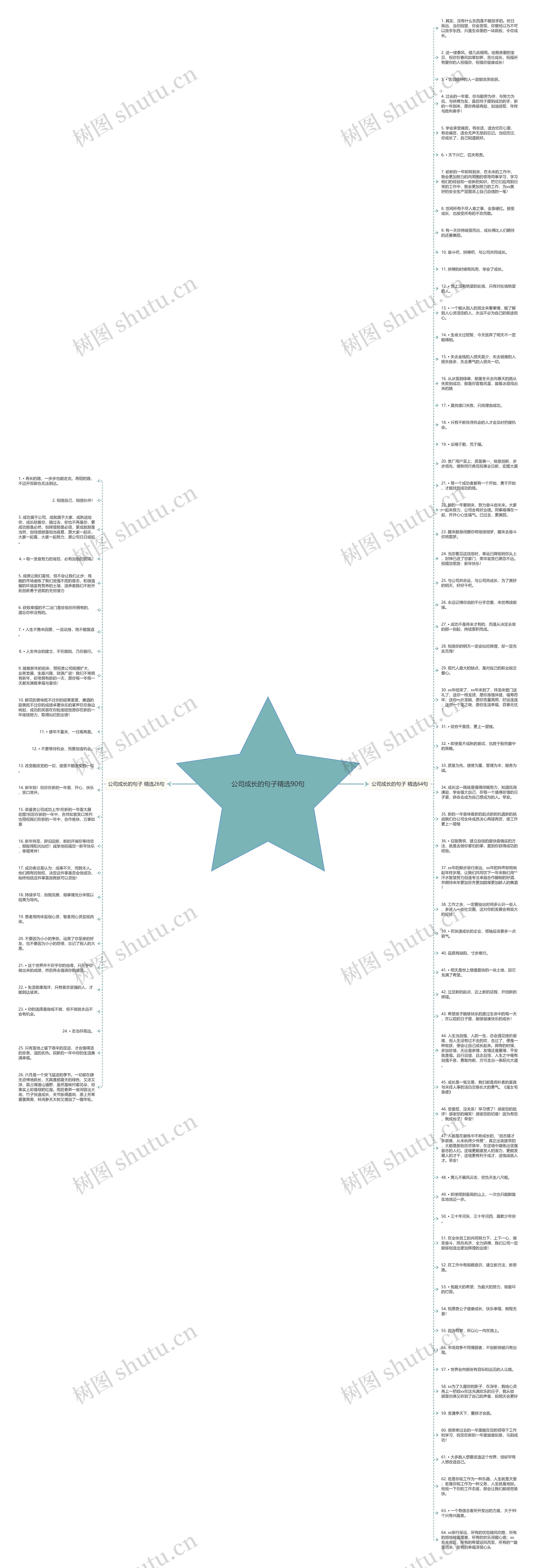 公司成长的句子精选90句思维导图
