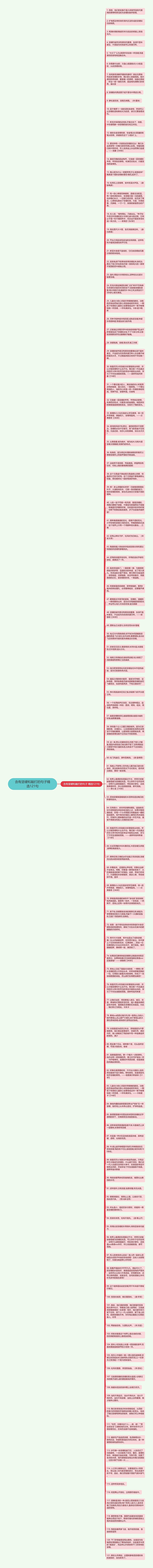 含有坚硬和敲打的句子精选121句思维导图