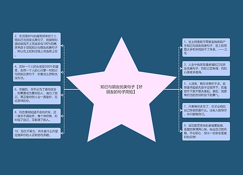 知己与朋友优美句子【好朋友的句子简短】