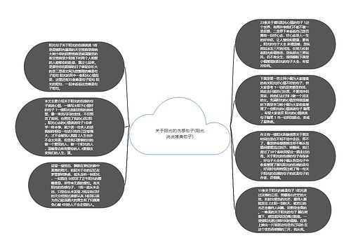 关于阳光的伤感句子(阳光说说唯美句子)