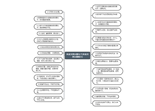 美食发朋友圈句子(美食发朋友圈配文)