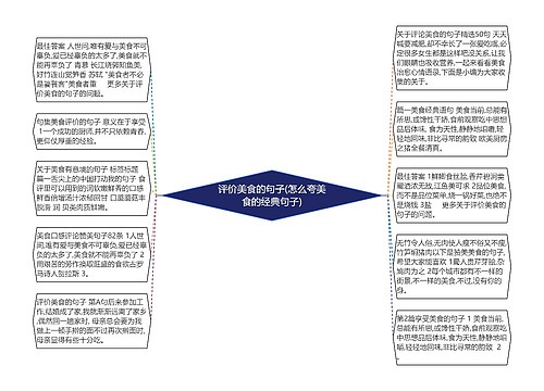 评价美食的句子(怎么夸美食的经典句子)