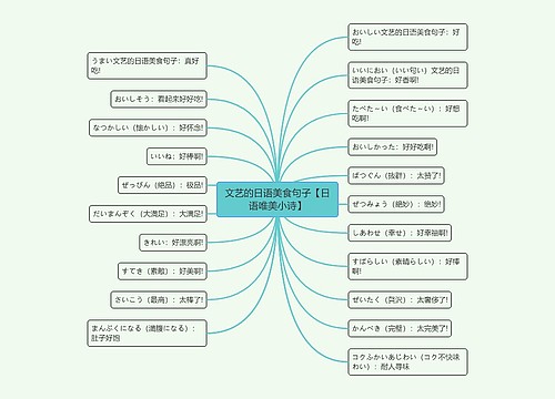 文艺的日语美食句子【日语唯美小诗】