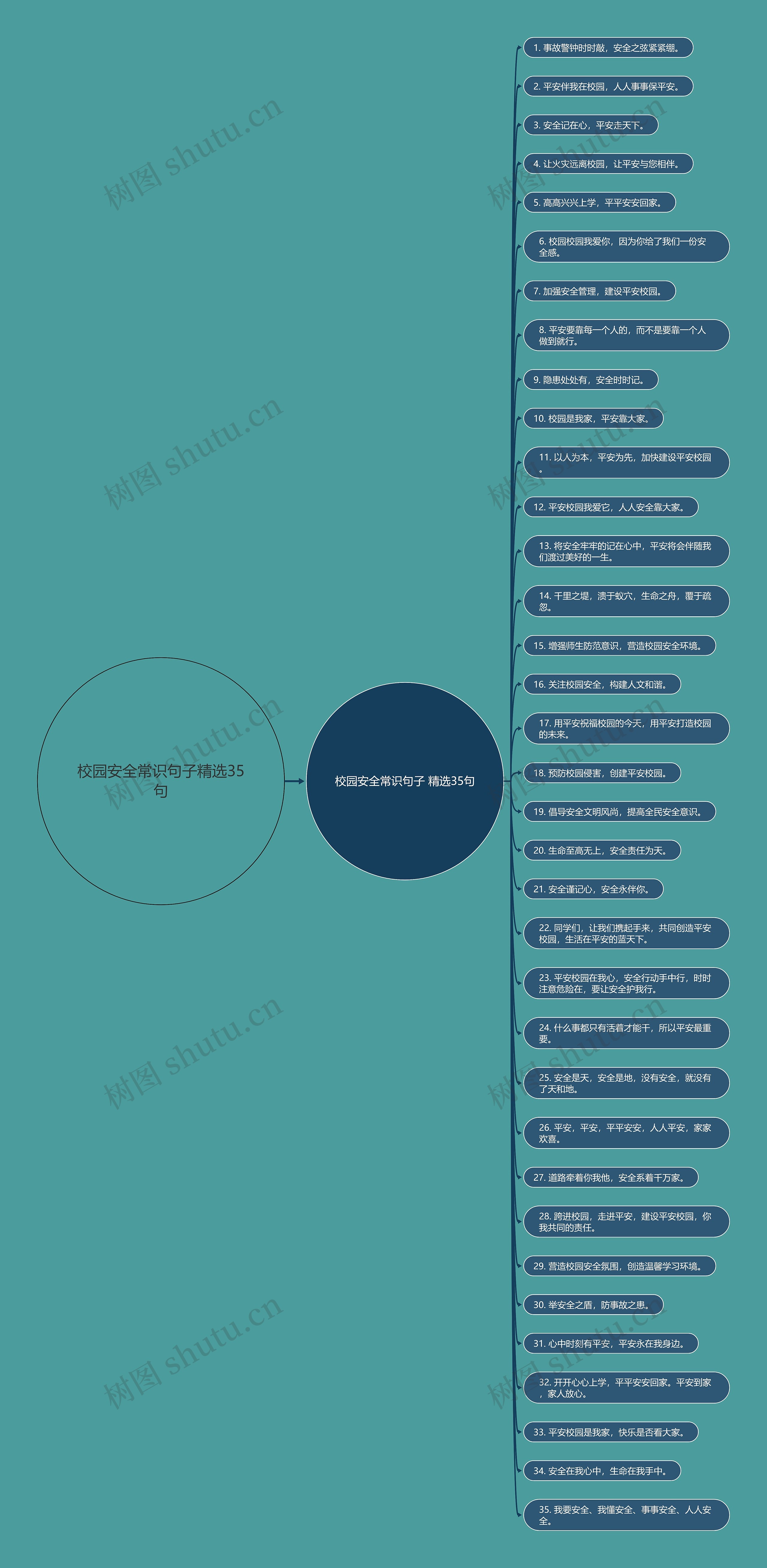 校园安全常识句子精选35句