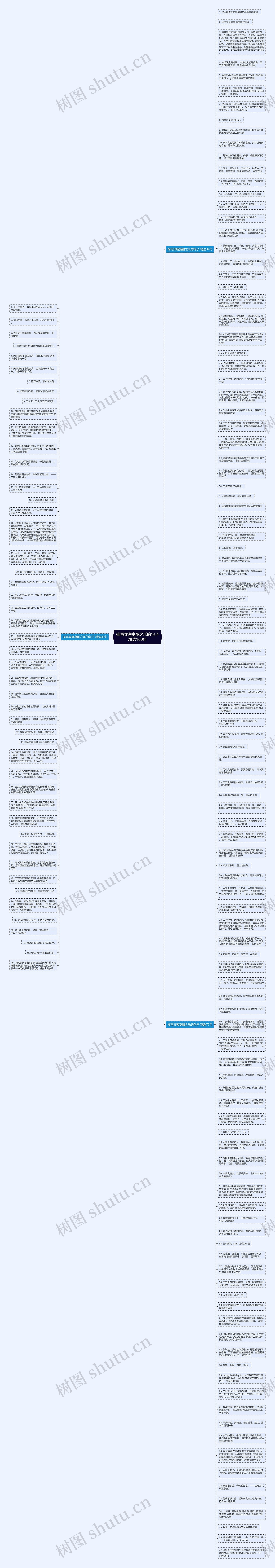 描写宾客宴酣之乐的句子精选160句思维导图