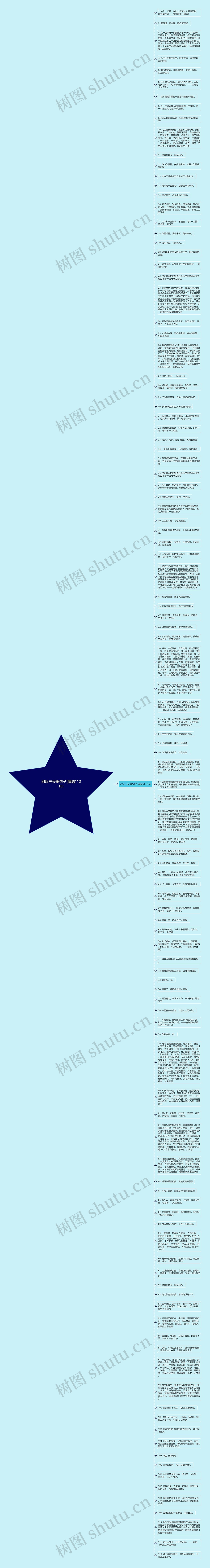 剑网三天策句子(精选112句)思维导图