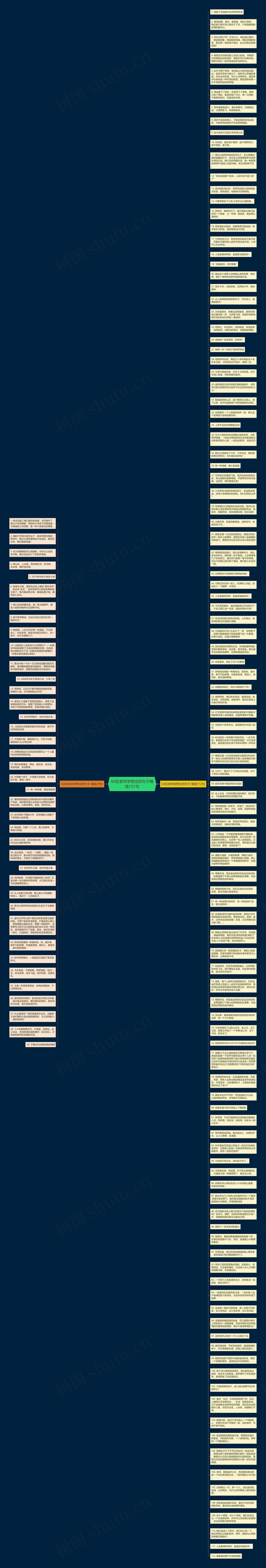 60后老同学想念的句子精选151句思维导图