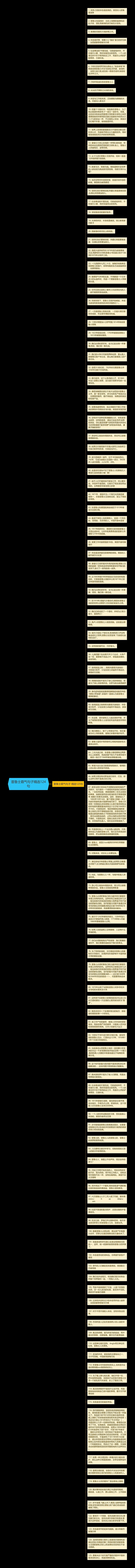 普鲁士霸气句子精选124句思维导图