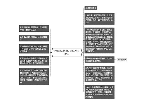 经典励志语录，励志句子优美