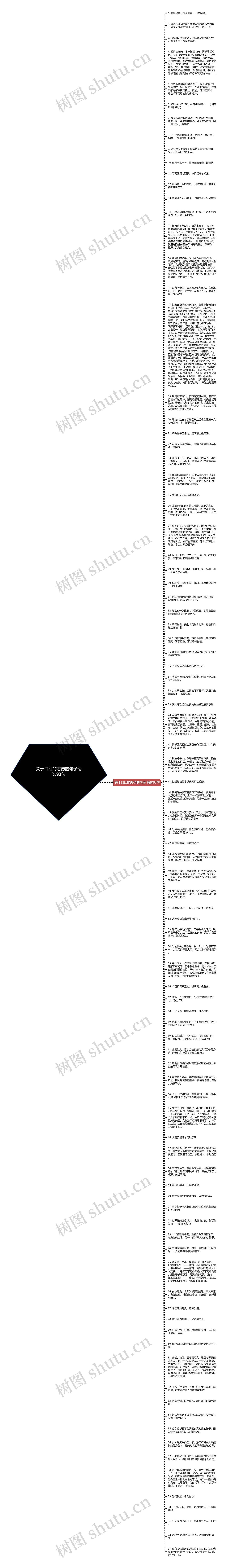 关于口红的悲伤的句子精选93句思维导图