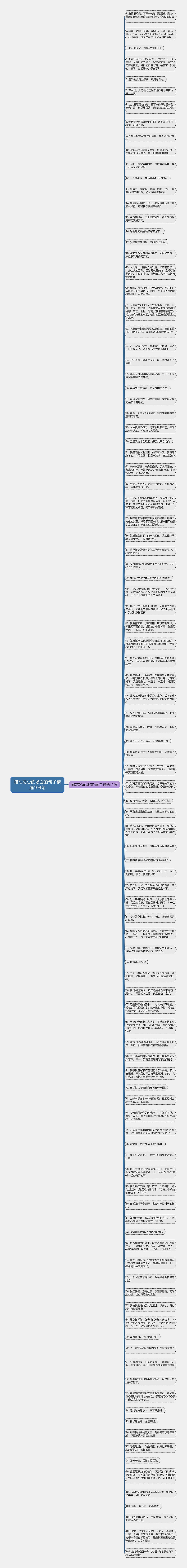 描写恶心的场面的句子精选104句思维导图