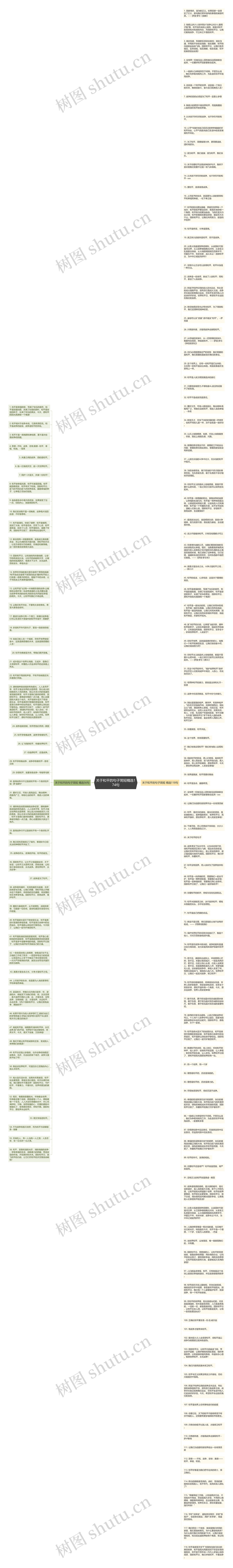 关于和平的句子简短精选174句思维导图