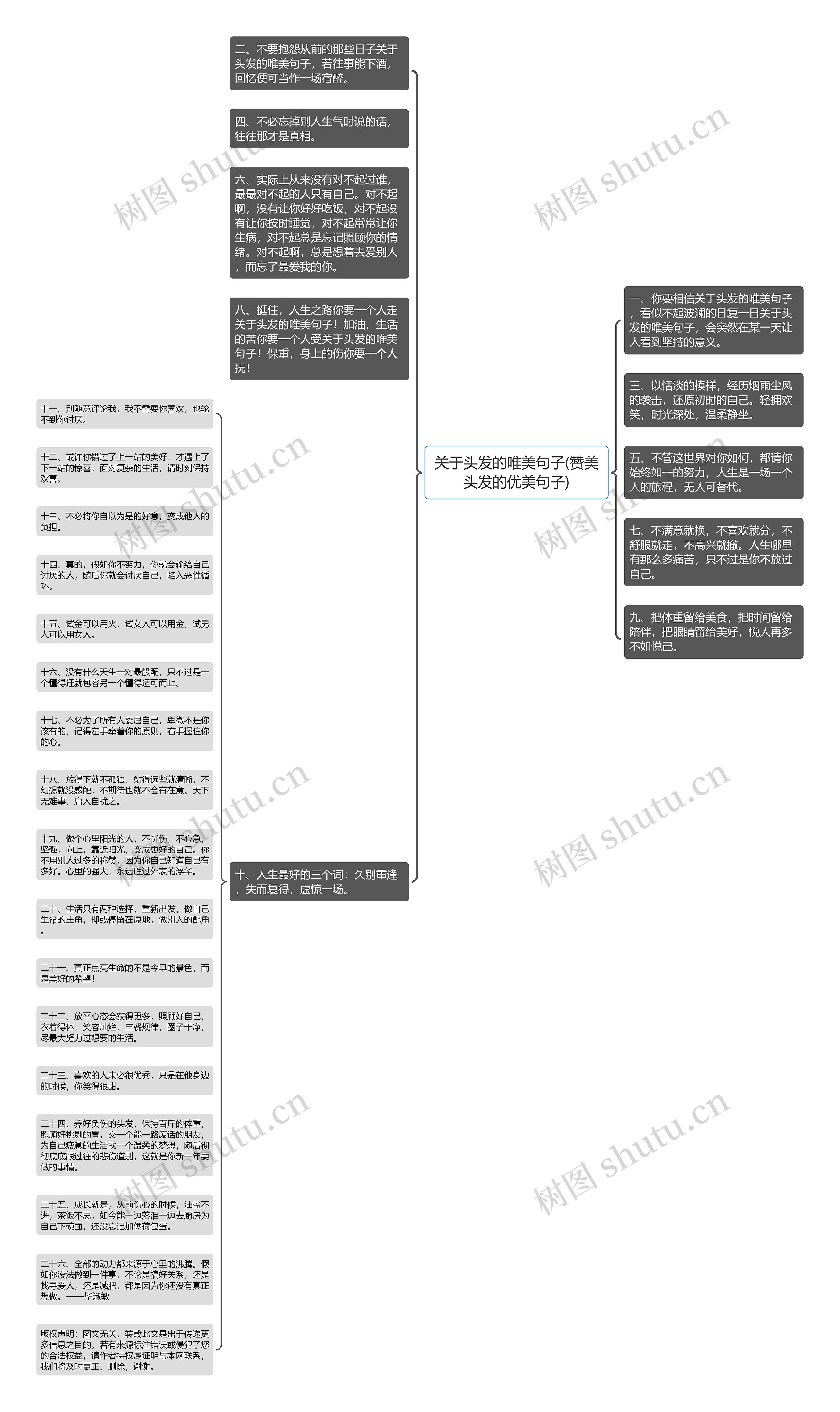 关于头发的唯美句子(赞美头发的优美句子)