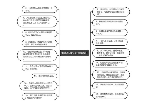 那些写进内心的温柔句子