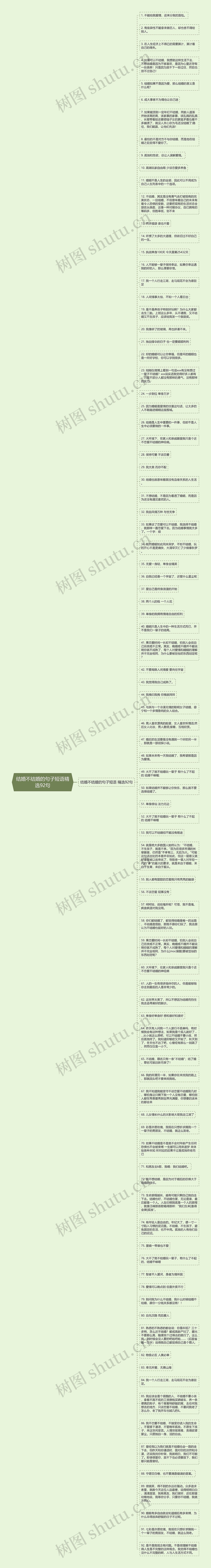 结婚不结婚的句子短语精选92句