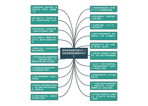 简单搞笑幽默简短句子【发朋友圈搞笑幽默的句子】