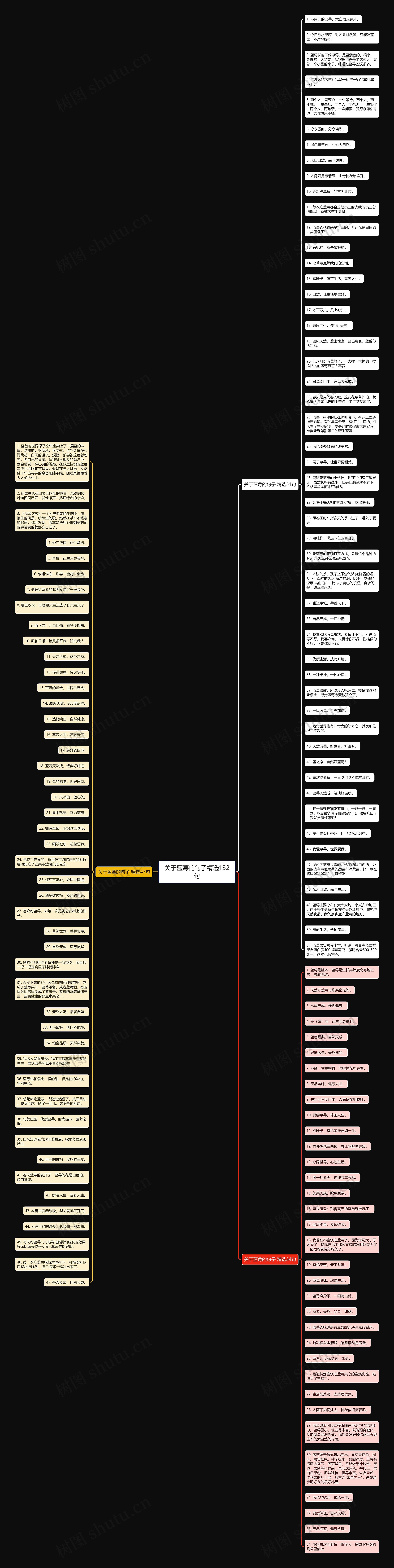 关于蓝莓的句子精选132句