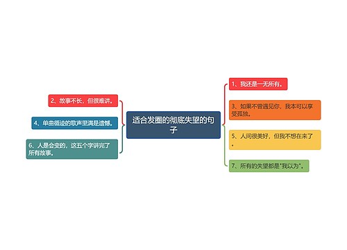 适合发圈的彻底失望的句子