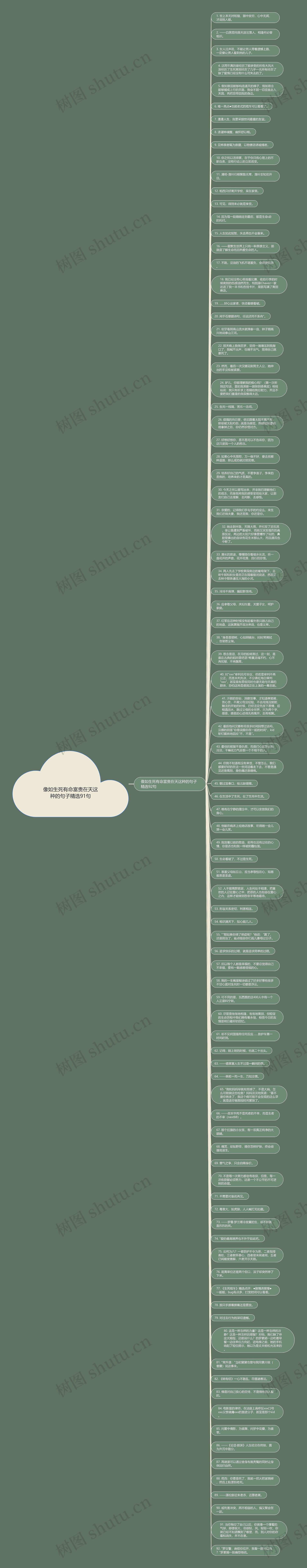 像如生死有命富贵在天这种的句子精选91句思维导图
