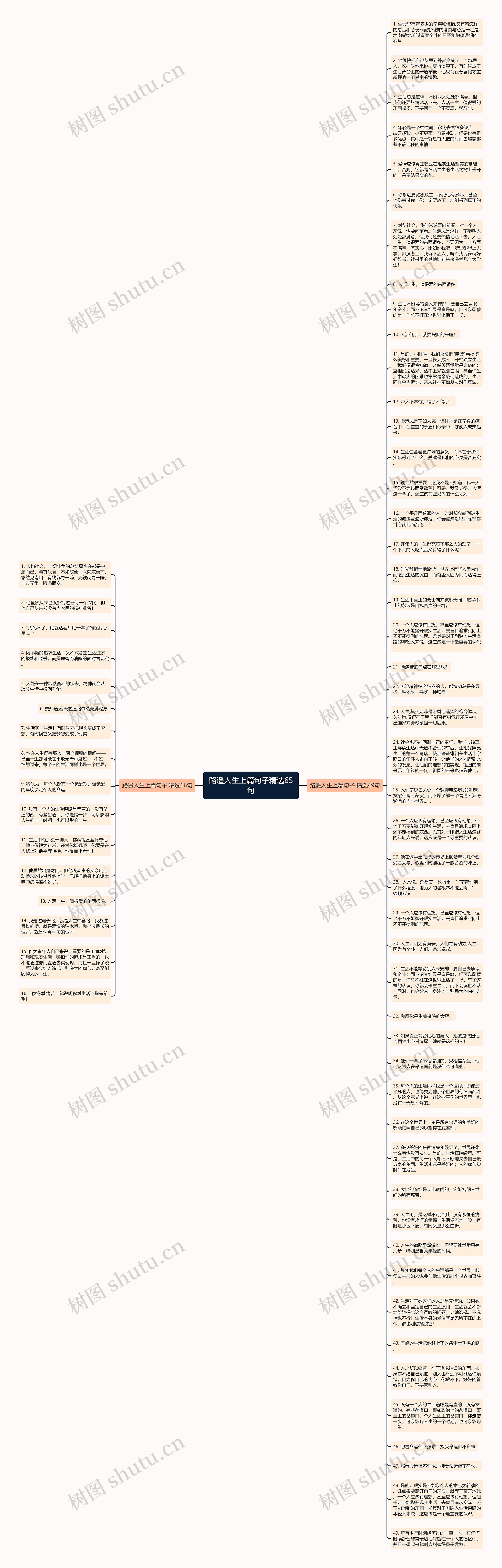 路遥人生上篇句子精选65句思维导图