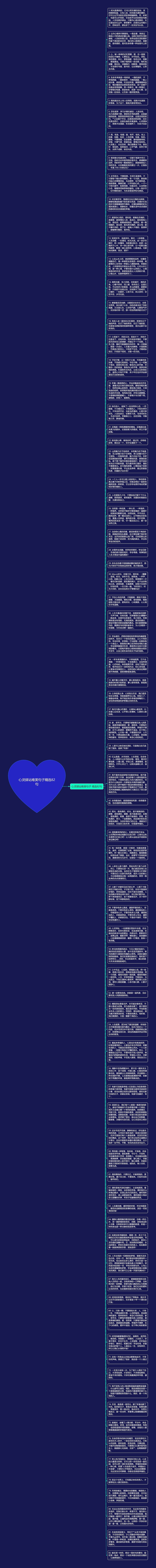 心灵驿站唯美句子精选82句思维导图