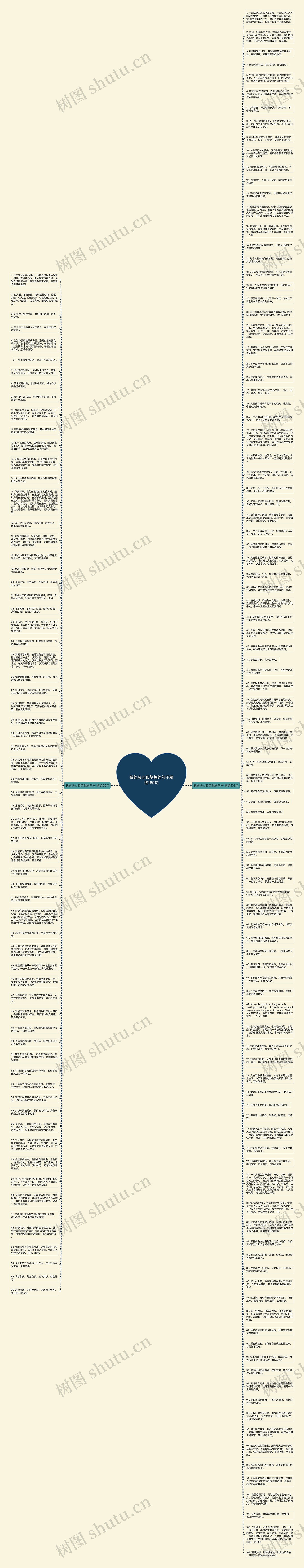 我的决心和梦想的句子精选169句思维导图