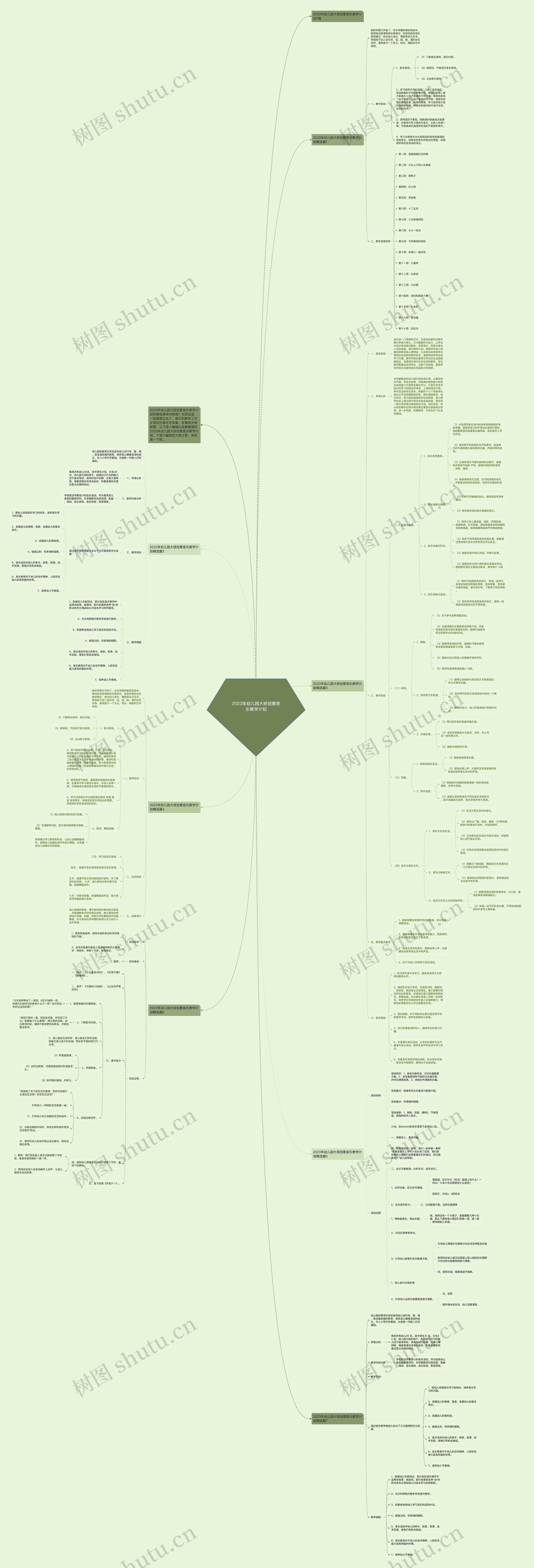 2023年幼儿园大班创意音乐教学计划 2023年幼儿园大班创意音乐教学计划
