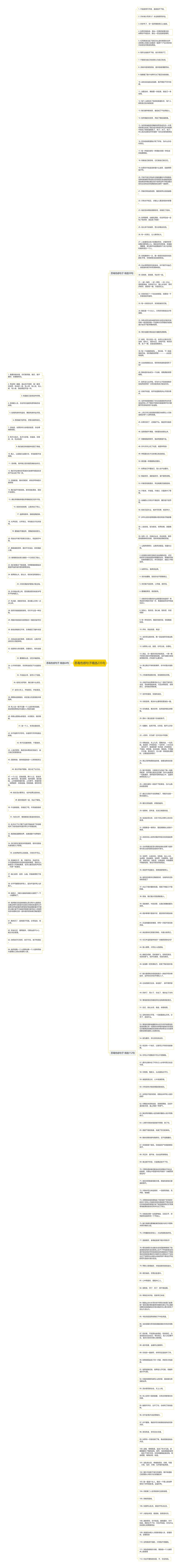 恶毒伤感句子精选235句思维导图
