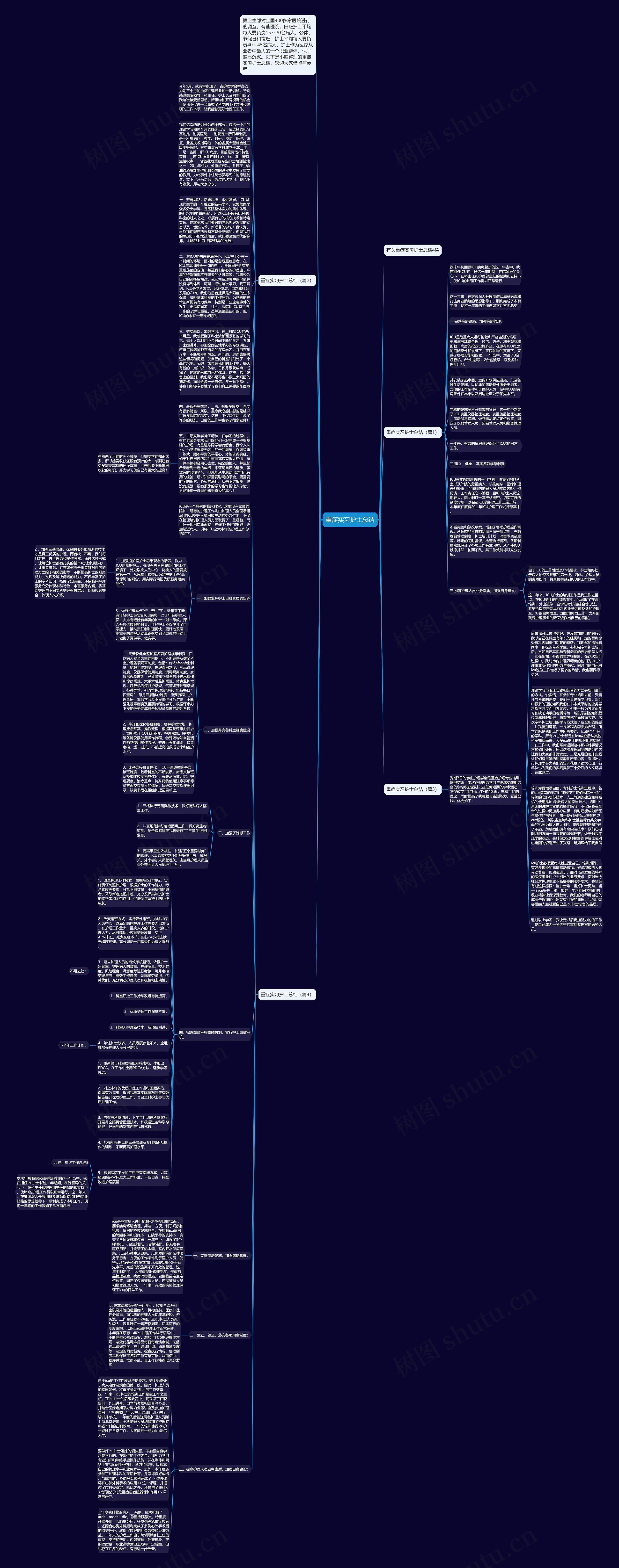 重症实习护士总结