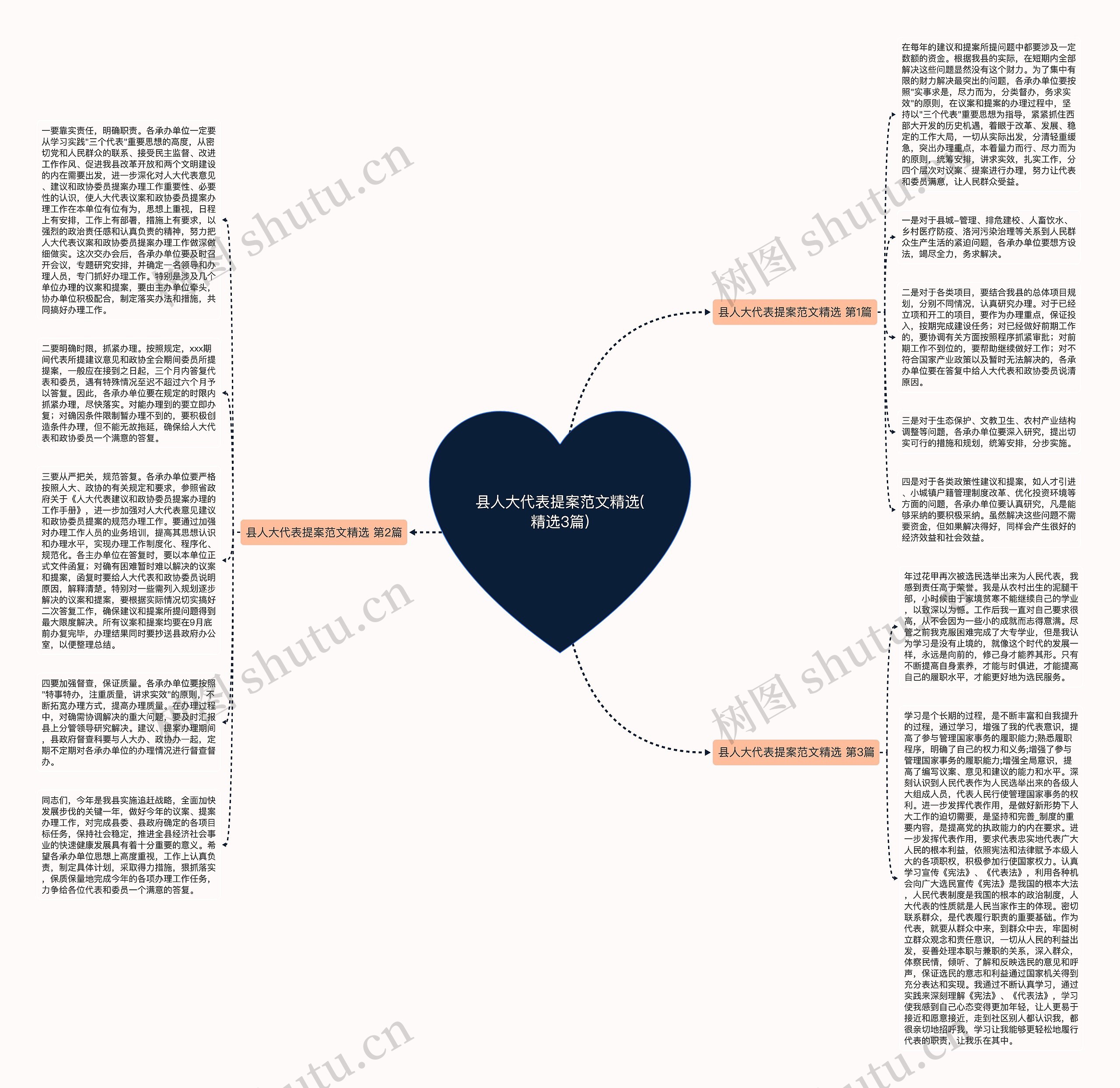 县人大代表提案范文精选(精选3篇)思维导图