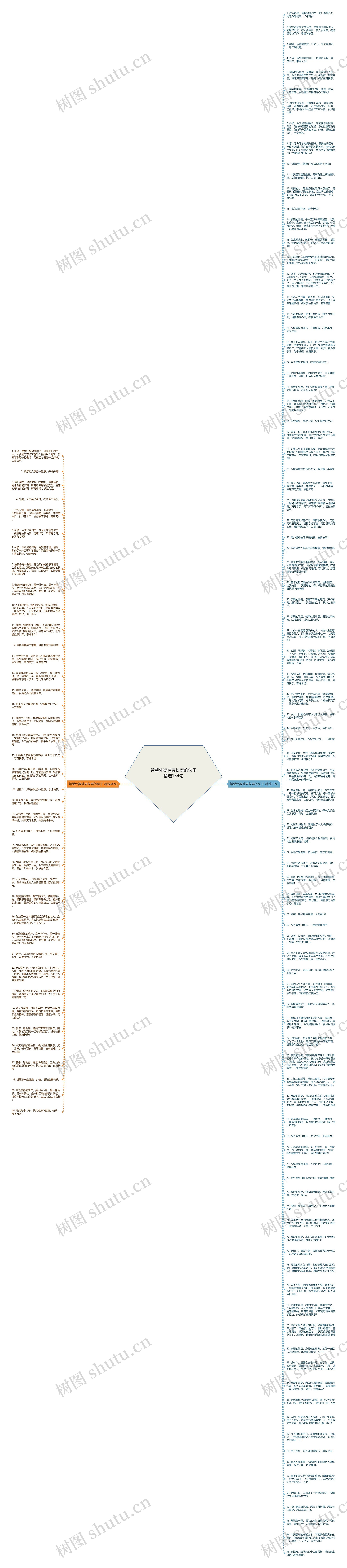 希望外婆健康长寿的句子精选134句思维导图