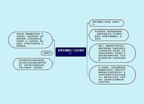 翡翠玉镯戴久了会变透吗？